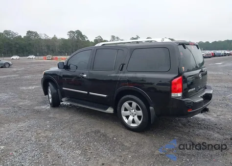 2011 Nissan Armada Sl из США, поврежденный, VIN 5N1AA0NC3BN608407